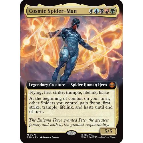 Cosmic Spider - Man (Extended Art) (271) (Marvel's Spider - Man) - PokéBox Australia