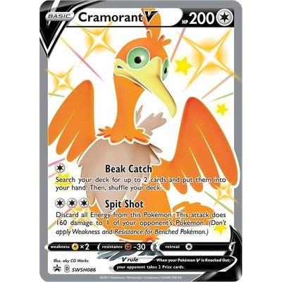 Cramorant V - SWSH086 (SWSH086) (SWSH: Sword & Shield Promo Cards) - PokéBox Australia