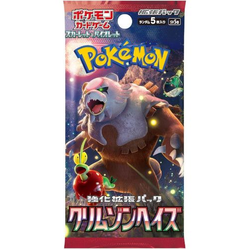 Crimson Haze SV5A Booster Pack - Japanese Pokémon TCG - PokéBox Australia