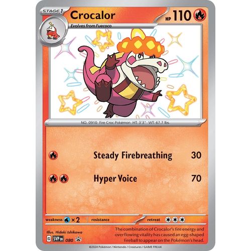 Crocalor - 080 (080) (SV: Scarlet & Violet Promo Cards) - PokéBox Australia