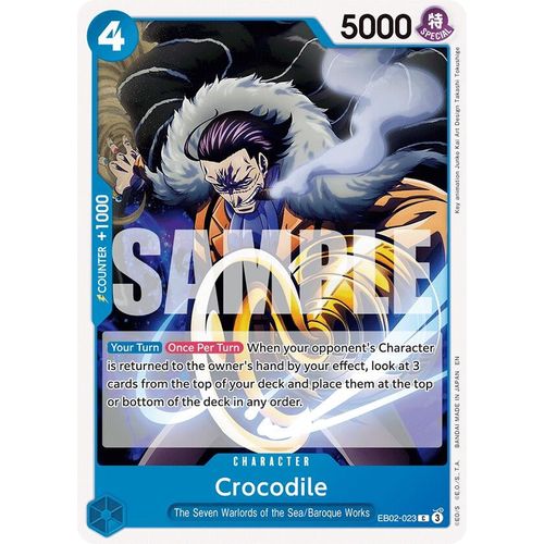 Crocodile (EB02 - 023) (Extra Booster: Anime 25th Collection) - PokéBox Australia