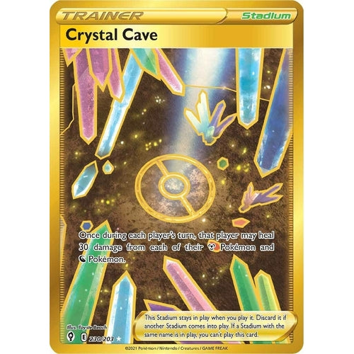 Crystal Cave (Secret) (230/203) (SWSH07: Evolving Skies) - PokéBox Australia