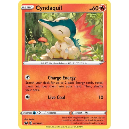 Cyndaquil - SWSH221 (SWSH221) (SWSH: Sword & Shield Promo Cards) - PokéBox Australia
