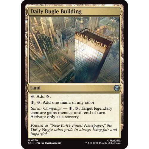Daily Bugle Building (179) (Marvel's Spider - Man) - PokéBox Australia