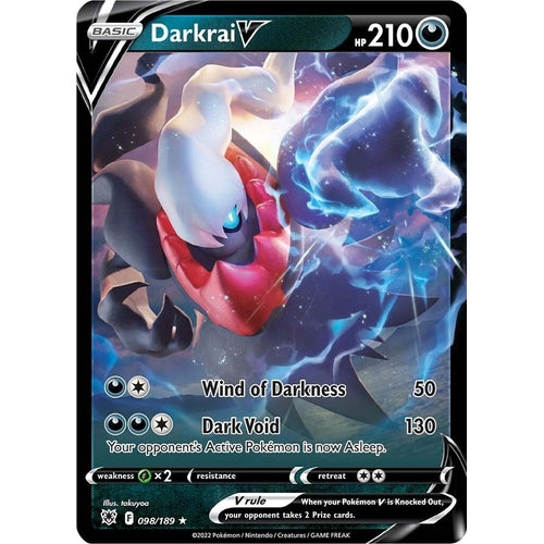 Darkrai V (098/189) (SWSH10: Astral Radiance) - PokéBox Australia