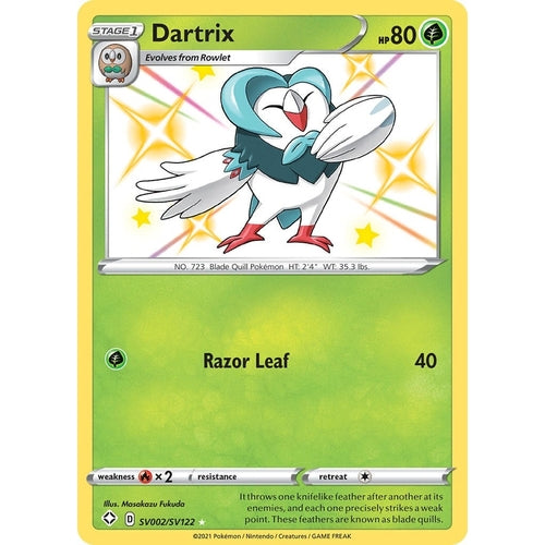 Dartrix (SV002/SV122) (Shining Fates: Shiny Vault) - PokéBox Australia