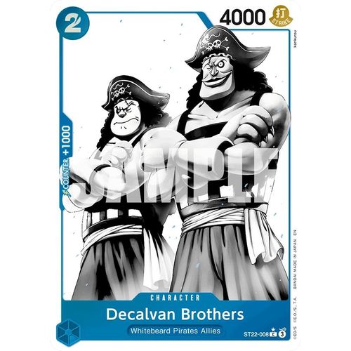 Decalvan Brothers (Parallel) (ST22 - 008) (Starter Deck 22: Ace & Newgate) - PokéBox Australia