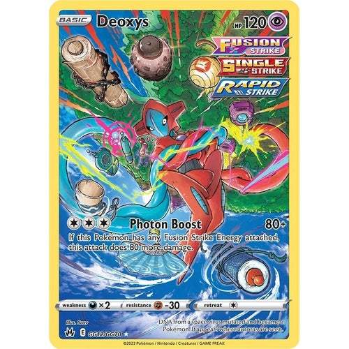 Deoxys (GG12/GG70) (Crown Zenith: Galarian Gallery) - PokéBox Australia