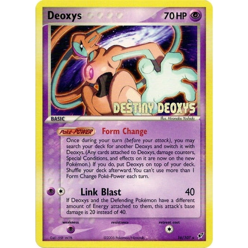 Deoxys (Normal Forme) - 16/107 (Movie Promo) (016/107) (Miscellaneous Cards & Products) - PokéBox Australia
