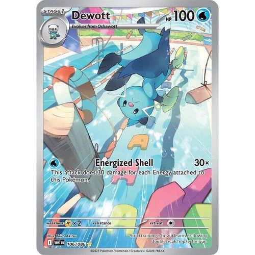 Dewott (106/086) (SV: White Flare) - PokéBox Australia