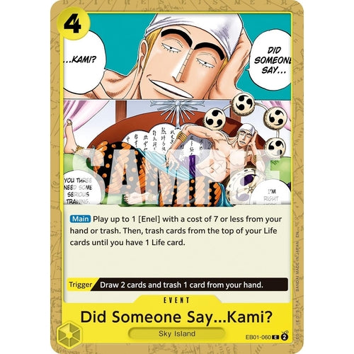 Did Someone Say...Kami? (Reprint) (EB01 - 060) (Premium Booster - The Best - Vol. 2) - PokéBox Australia