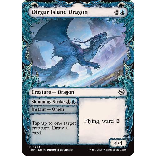 Dirgur Island Dragon (Showcase) (294) (Tarkir: Dragonstorm) - PokéBox Australia