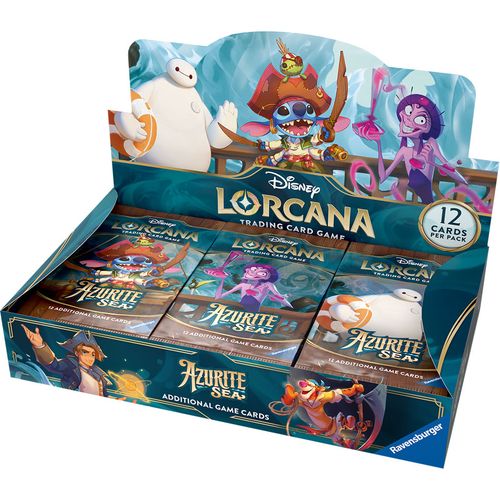 Disney Lorcana TCG - Set 6: Azurite Sea Booster Box - PokéBox Australia