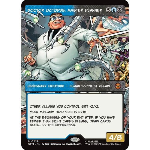 Doctor Octopus, Master Planner (Borderless) (228) (Marvel's Spider - Man) - PokéBox Australia