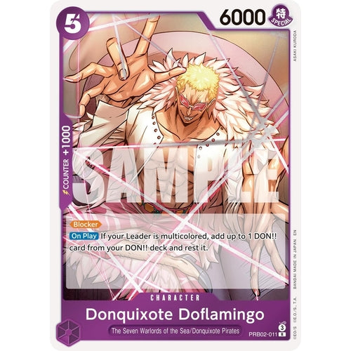 Donquixote Doflamingo (PRB02 - 011) (Premium Booster - The Best - Vol. 2) - PokéBox Australia