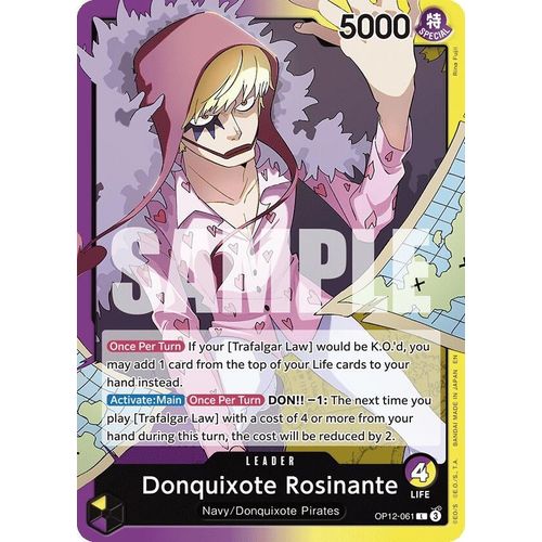 Donquixote Rosinante (061) (OP12 - 061) (Legacy of the Master) - PokéBox Australia