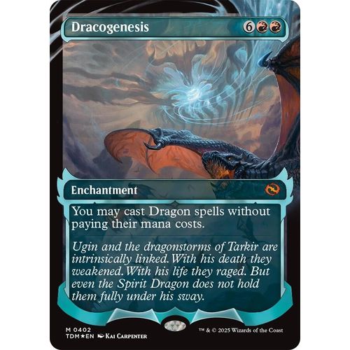 Dracogenesis (0402) (Showcase) (402) (Tarkir: Dragonstorm) - PokéBox Australia