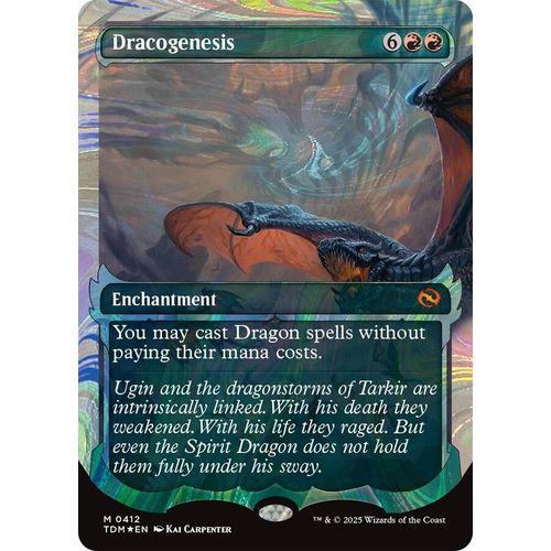Dracogenesis (0412) (Showcase) (Halo Foil) (412) (Tarkir: Dragonstorm) - PokéBox Australia