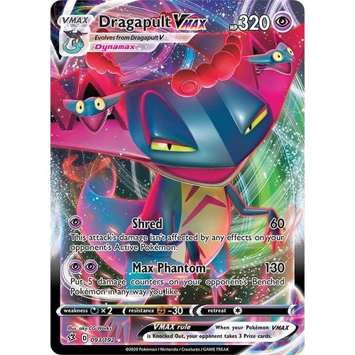 Dragapult VMAX (093/192) (SWSH02: Rebel Clash) - PokéBox Australia