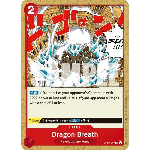 Dragon Breath (Reprint) (OP07 - 017) (Premium Booster - The Best - Vol. 2) - PokéBox Australia