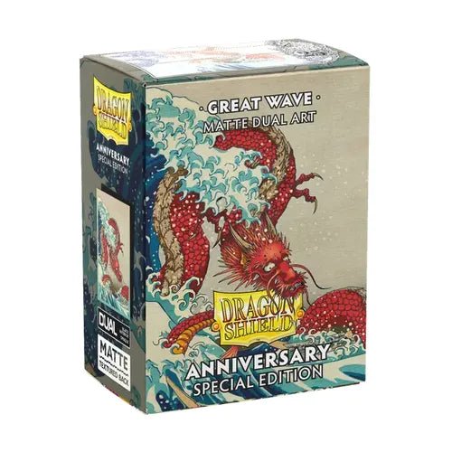 Dragon Shield - Matte Dual Art - Anniversary Special Edition: Great Wave - PokéBox Australia