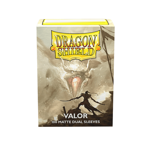 Dragon Shield - Standard Dual Matte Valor Sleeves 100 pack - PokéBox Australia