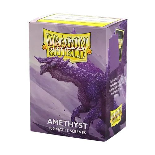 Dragon Shield - Standard Matte - Amethyst Sleeves 100 pack - PokéBox Australia