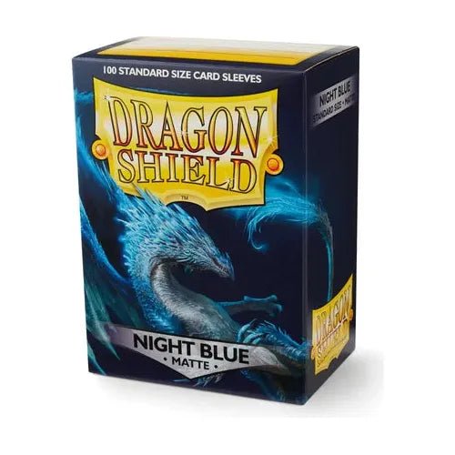 Dragon Shield - Standard Midnight Blue Matte Sleeves 100 pack - PokéBox Australia