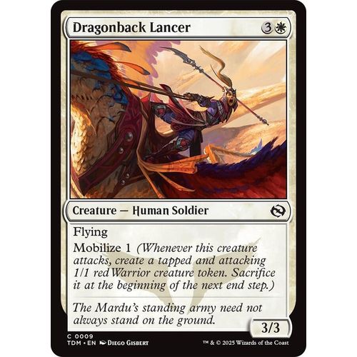 Dragonback Lancer (9) (Tarkir: Dragonstorm) - PokéBox Australia