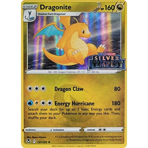 Dragonite (Silver Tempest Stamped) (131/195) (SWSH: Sword & Shield Promo Cards) - PokéBox Australia
