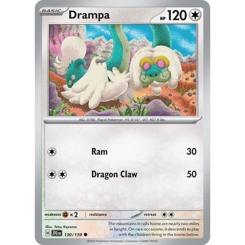 Drampa (130/159) (SV09: Journey Together) - PokéBox Australia