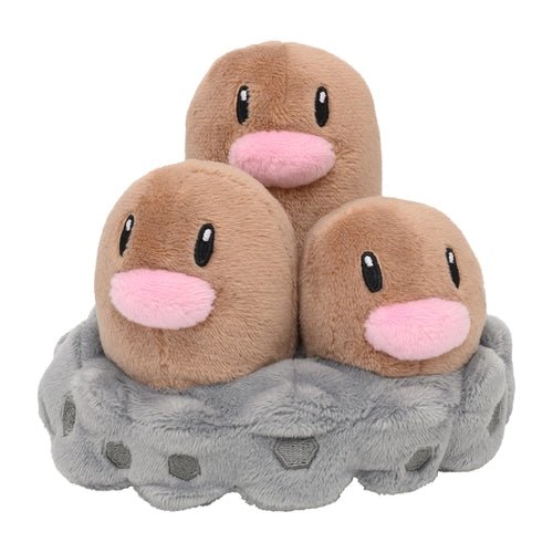 Dugtrio 51 - Pokémon Centre Fit Plush - PokéBox Australia