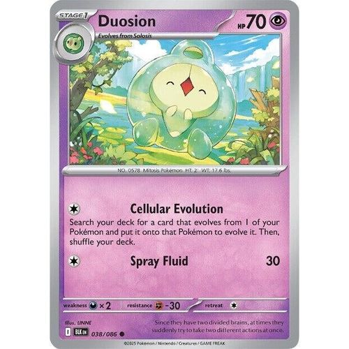Duosion (038/086) (SV: Black Bolt) - PokéBox Australia