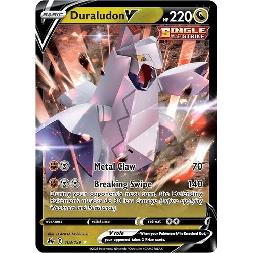 Duraludon V (103/159) (Crown Zenith) - PokéBox Australia