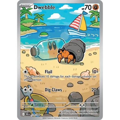 Dwebble (129/086) (SV: Black Bolt) - PokéBox Australia