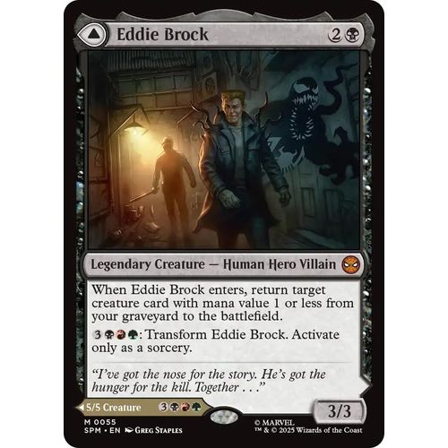 Eddie Brock (55) (Marvel's Spider - Man) - PokéBox Australia