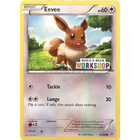Eevee - 63/98 (Build - A - Bear Workshop Exclusive) (063/098) (Miscellaneous Cards & Products) - PokéBox Australia