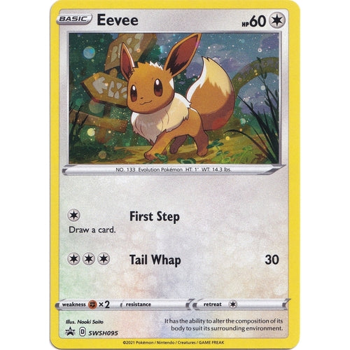 Eevee - SWSH095 (SWSH095) (SWSH: Sword & Shield Promo Cards) - PokéBox Australia