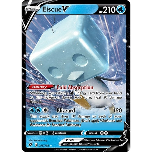 Eiscue V (055/192) (SWSH02: Rebel Clash) - PokéBox Australia