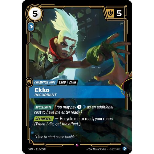 Ekko - Recurrent (110/298) (Origins) - PokéBox Australia