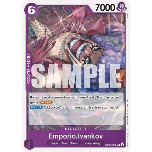 Emporio.Ivankov (065) (OP12 - 065) (Legacy of the Master) - PokéBox Australia