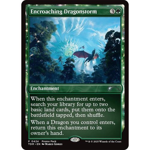 Encroaching Dragonstorm (424) (Promo Pack: Tarkir: Dragonstorm) - PokéBox Australia