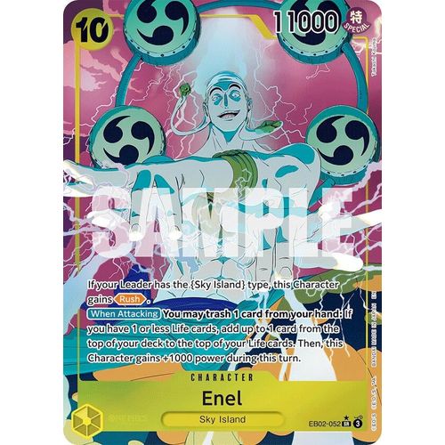 Enel (Alternate Art) (EB02 - 052) (Extra Booster: Anime 25th Collection) - PokéBox Australia