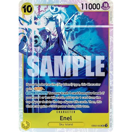 Enel (EB02 - 052) (Extra Booster: Anime 25th Collection) - PokéBox Australia