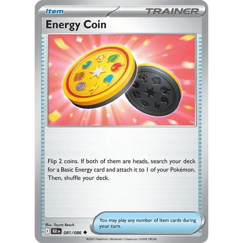 Energy Coin (081/086) (SV: Black Bolt) - PokéBox Australia