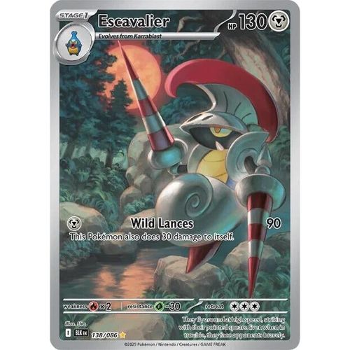 Escavalier (138/086) (SV: Black Bolt) - PokéBox Australia