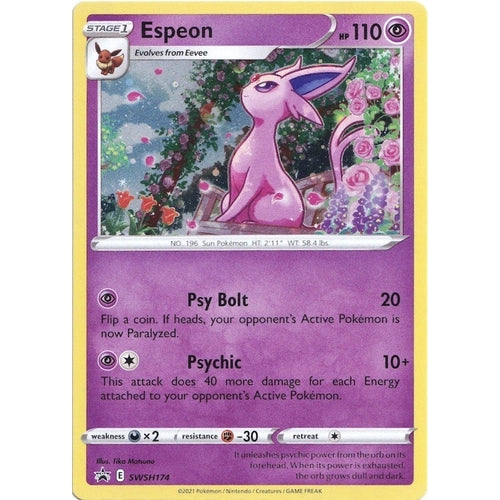 Espeon - SWSH174 (SWSH174) (SWSH: Sword & Shield Promo Cards) - PokéBox Australia