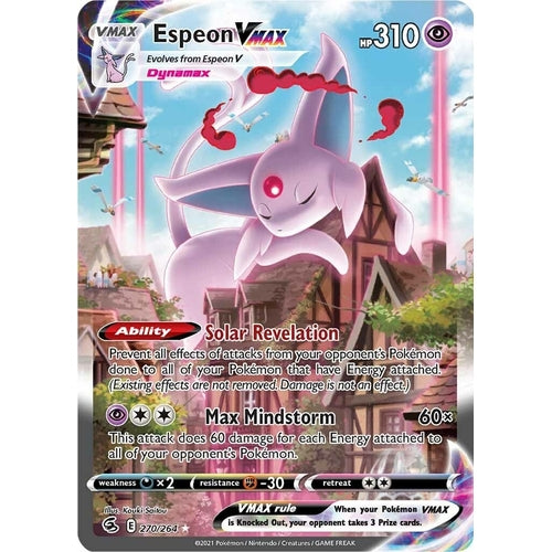 Espeon VMAX (Alternate Art Secret) (270/264) (SWSH08: Fusion Strike) - PokéBox Australia