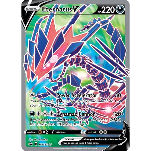 Eternatus V - SWSH044 (SWSH044) (SWSH: Sword & Shield Promo Cards) - PokéBox Australia
