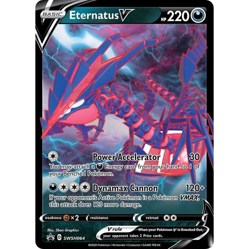 Eternatus V - SWSH064 (SWSH064) (SWSH: Sword & Shield Promo Cards) - PokéBox Australia